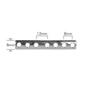 płytka drobna łańcuszkowa 2,0mm 4-otworowa